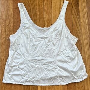 Vassarette White Camisole Top
